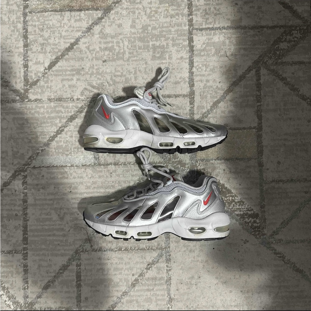 Supreme x Air Max 96 'Metallic Silver'